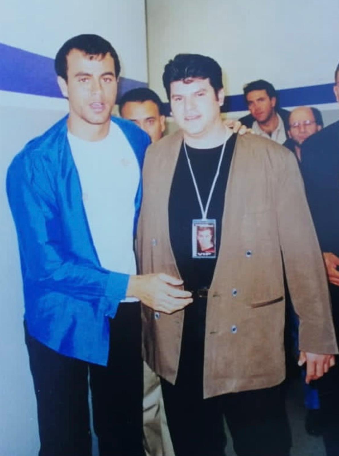 Enrique Iglesias "Uno de sus primeros Conciertos "